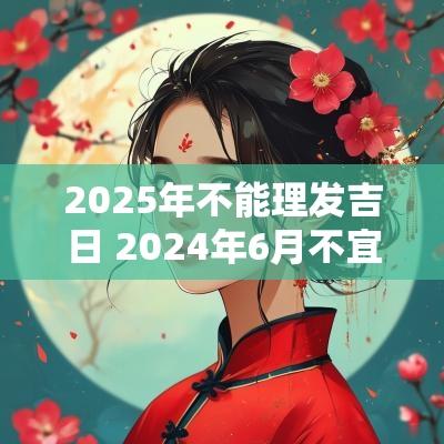 2025年不能理发吉日 2025年6月不宜理发的日子