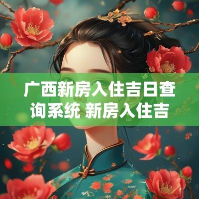 广西新房入住吉日查询系统 新房入住吉日查询