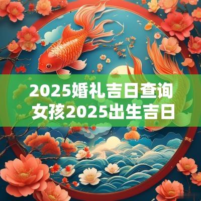 2025婚礼吉日查询 女孩2025出生吉日