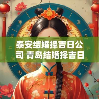 泰安结婚择吉日公司 青岛结婚择吉日公司