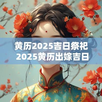 黄历2025吉日祭祀 2025黄历出嫁吉日