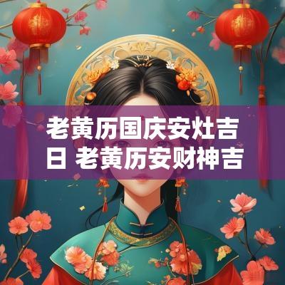 老黄历国庆安灶吉日 老黄历安财神吉日吉时