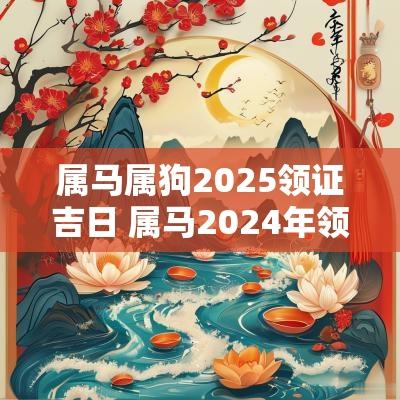 属马属狗2025领证吉日 属马2025年领证吉日