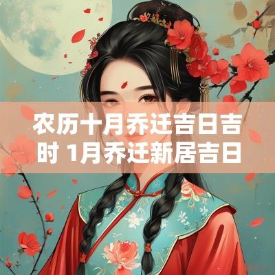 农历十月乔迁吉日吉时 1月乔迁新居吉日吉时