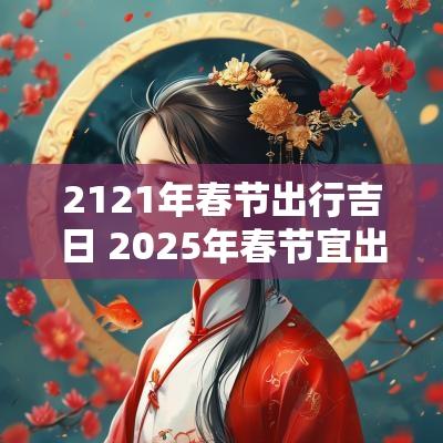 2121年春节出行吉日 2025年春节宜出行吉日