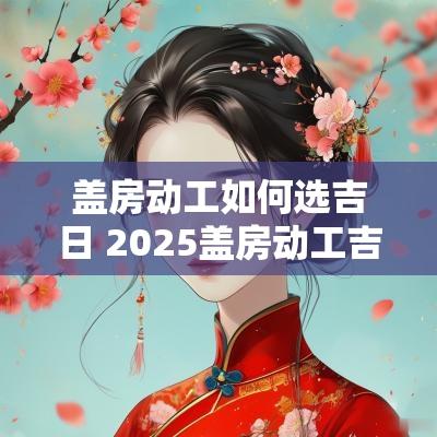 盖房动工如何选吉日 2025盖房动工吉日查询