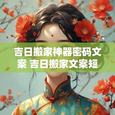 吉日搬家神器密码文案 吉日搬家文案短句73句