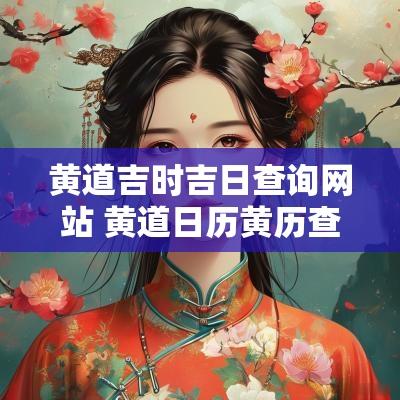 黄道吉时吉日查询网站 黄道日历黄历查询