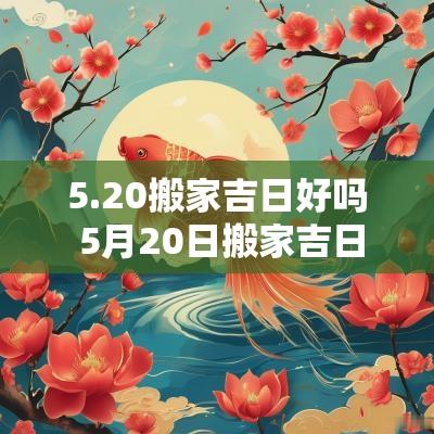 5.20搬家吉日好吗 5月20日搬家吉日