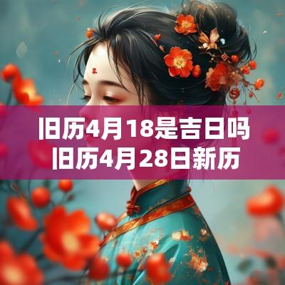 旧历4月18是吉日吗 旧历4月28日新历是几号