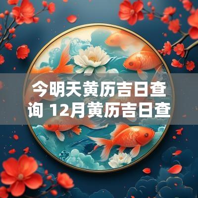 今明天黄历吉日查询 12月黄历吉日查询