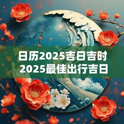 日历2025吉日吉时 2025最佳出行吉日吉时