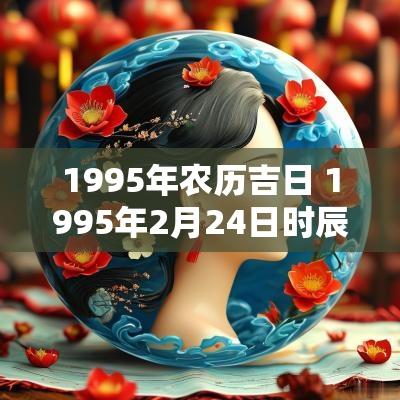 1995年农历吉日 1995年2月24日时辰吉日