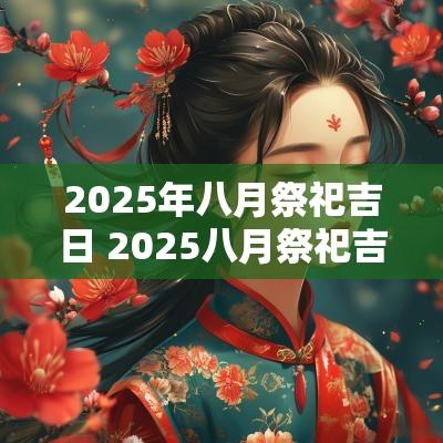 2025年八月祭祀吉日 2025八月祭祀吉日