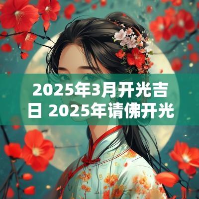 2025年3月开光吉日 2025年请佛开光吉日