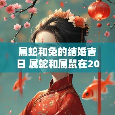 属蛇和兔的结婚吉日 属蛇和属鼠在2025年结婚吉日