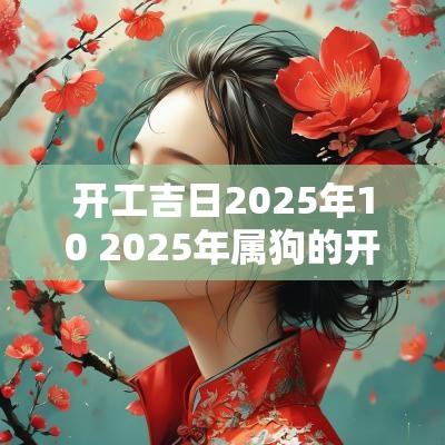 开工吉日2025年10 2025年属狗的开工吉日