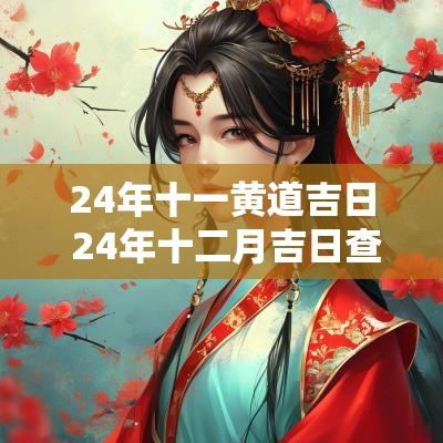 24年十一黄道吉日 24年十二月吉日查询