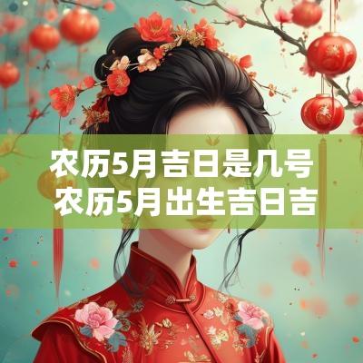 农历5月吉日是几号 农历5月出生吉日吉时