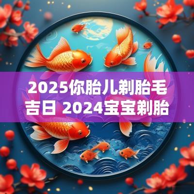 2025你胎儿剃胎毛吉日 2025宝宝剃胎发吉日一览表
