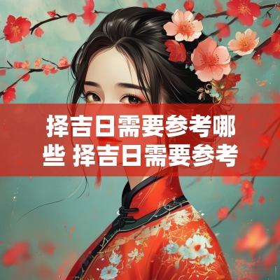 择吉日需要参考哪些 择吉日需要参考哪些方法