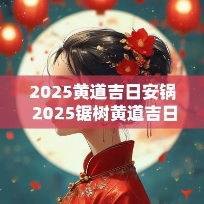 2025黄道吉日安锅 2025锯树黄道吉日
