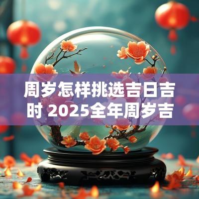 周岁怎样挑选吉日吉时 2025全年周岁吉日