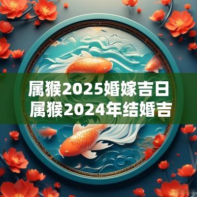 属猴2025婚嫁吉日 属猴2025年结婚吉日一览表