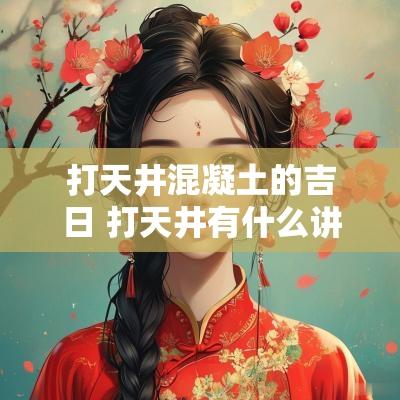打天井混凝土的吉日 打天井有什么讲究