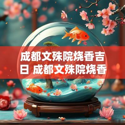成都文殊院烧香吉日 成都文殊院烧香在哪个门