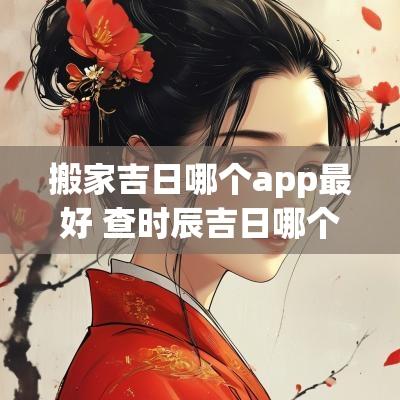 搬家吉日哪个app最好 查时辰吉日哪个app好