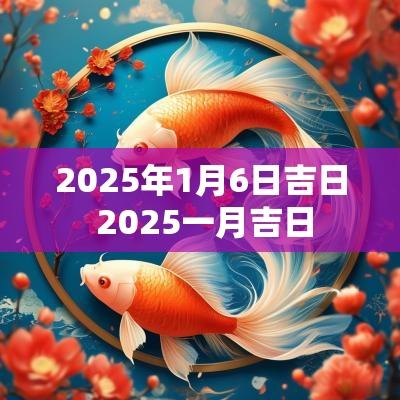 2025年1月6日吉日 2025一月吉日