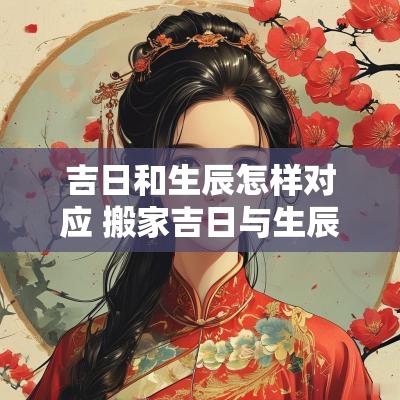 吉日和生辰怎样对应 搬家吉日与生辰相冲