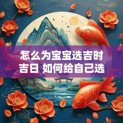 怎么为宝宝选吉时吉日 如何给自己选吉日吉时