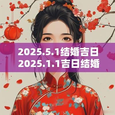2025.5.1结婚吉日 2025.1.1吉日结婚