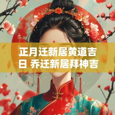 正月迁新居黄道吉日 乔迁新居拜神吉日查询
