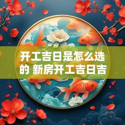 开工吉日是怎么选的 新房开工吉日吉时怎么选