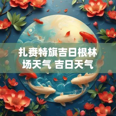 扎赉特旗吉日根林场天气 吉日天气