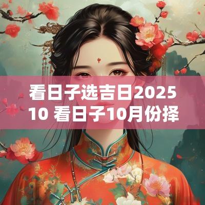 看日子选吉日202510 看日子10月份择吉日