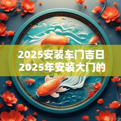 2025安装车门吉日 2025年安装大门的吉日