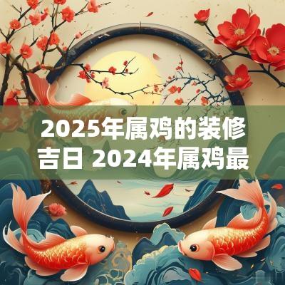 2025年属鸡的装修吉日 2025年属鸡最佳装修吉日一览表