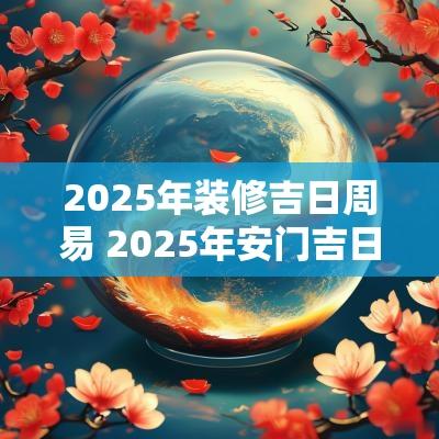 2025年装修吉日周易 2025年安门吉日查询