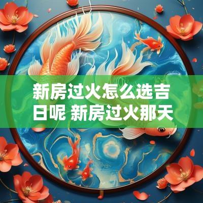 新房过火怎么选吉日呢 新房过火那天忌讳什么