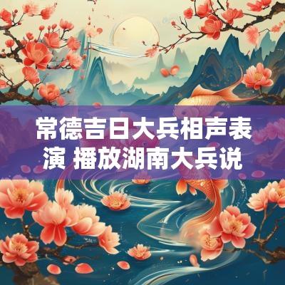 常德吉日大兵相声表演 播放湖南大兵说相声