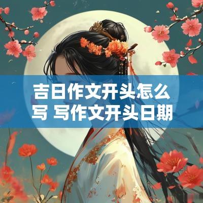 吉日作文开头怎么写 写作文开头日期怎么写