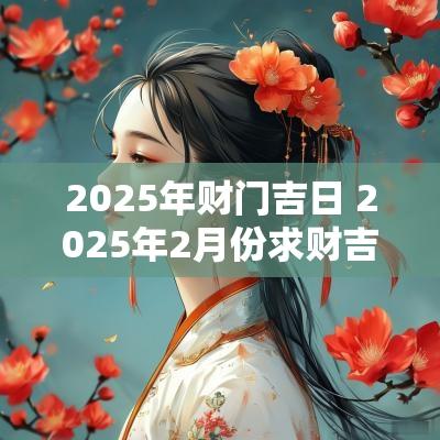 2025年财门吉日 2025年2月份求财吉日