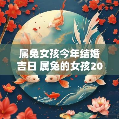 属兔女孩今年结婚吉日 属兔的女孩2025年哪天结婚最好