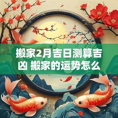 搬家2月吉日测算吉凶 搬家的运势怎么看吉凶时辰