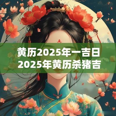 黄历2025年一吉日 2025年黄历杀猪吉日
