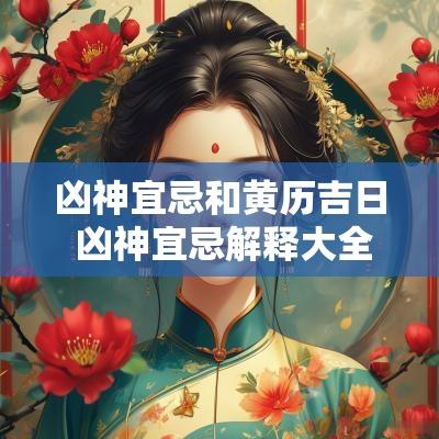 凶神宜忌和黄历吉日 凶神宜忌解释大全
